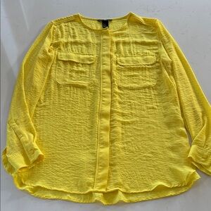 H&M Sunny Yellow Top Size: 10 NWOT ✨